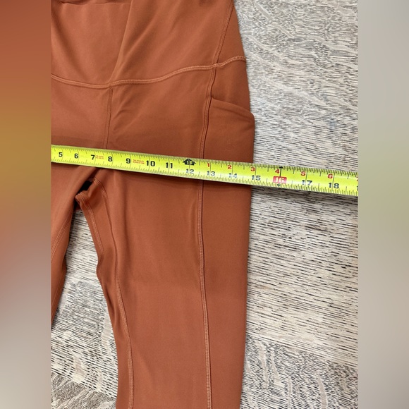 Lululemon Align High-rise with Pockets 23” Sable Copper size 6 - Picture 14 of 17